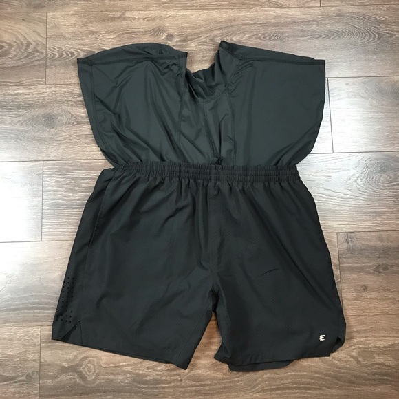Eastbay Men’s Activewear 2n1 Black Training Performance Running Shorts - Picture 7 of 8